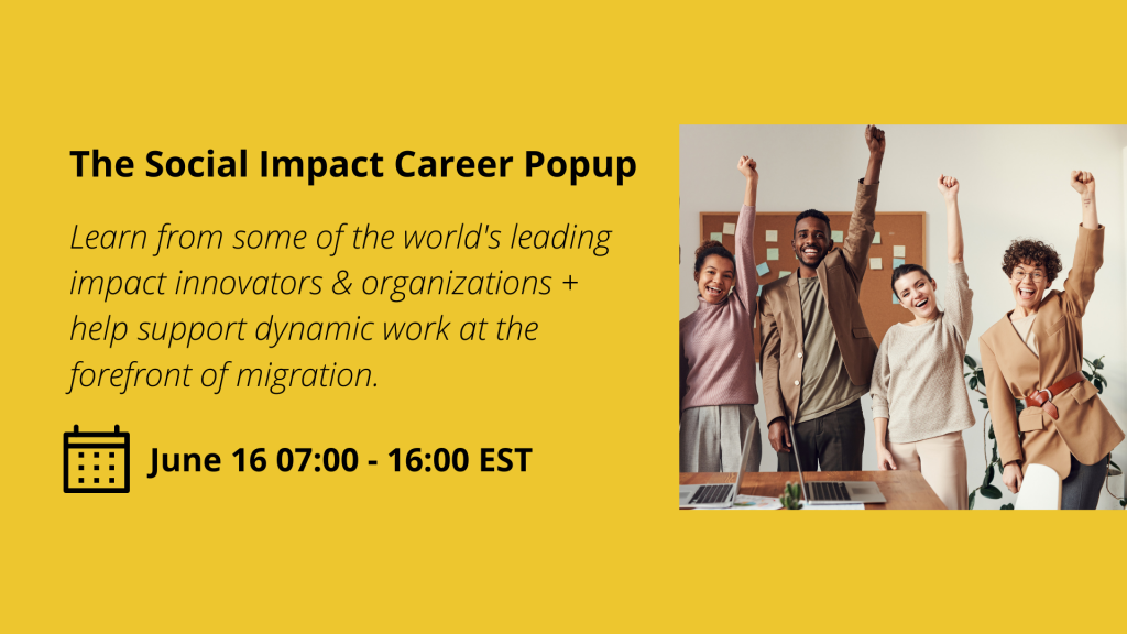 The Social Impact Career Popup