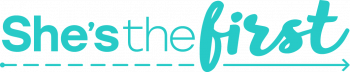 Logo of She's the First, a unique organization working with women and gender